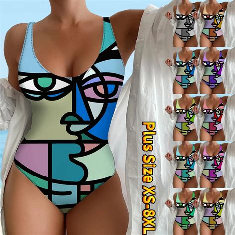 Bikini Sexy Con Espalda Descubierta Para Mujer Traje De Ba O Con Escote De Una Pieza