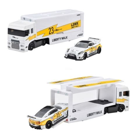 Team Transport Hot Wheels Lbwk Lb Silhouette Nissan Gt Rr Flipsider Hauler Shopee Philippines