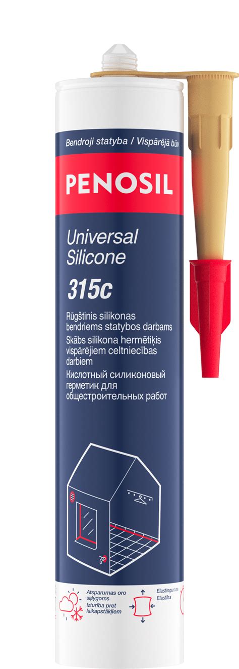 PENOSIL Universal Silicone 315 315c universalus rūgštinis silikonas