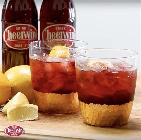 Southern Cheer Cheerwine Cocktail | Cheerwine recipes, Yummy drinks ...