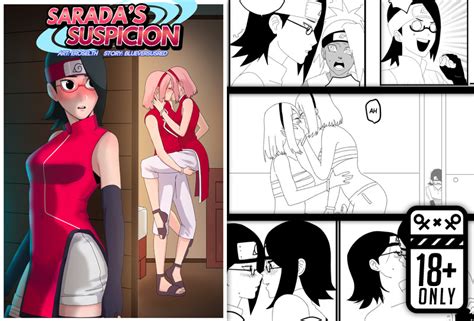 Sarada S Suspicion By Blueversusred Hentai Foundry