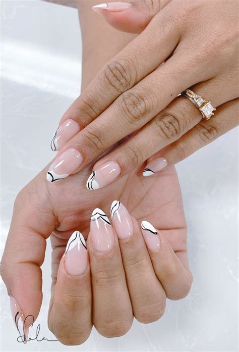 Modern French Tips Ideas French Nails French Tip Nails