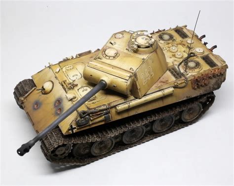 Pz Kpfw V Ausf G Panther Early By Anton Santoso Putty Paint