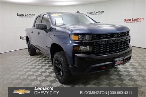 Pre Owned 2019 Chevrolet Silverado 1500 Custom Trail Boss 4d Crew Cab