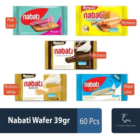 Nabati Wafer 39gr Food And Beverages CV Lintas Tujuh Benua