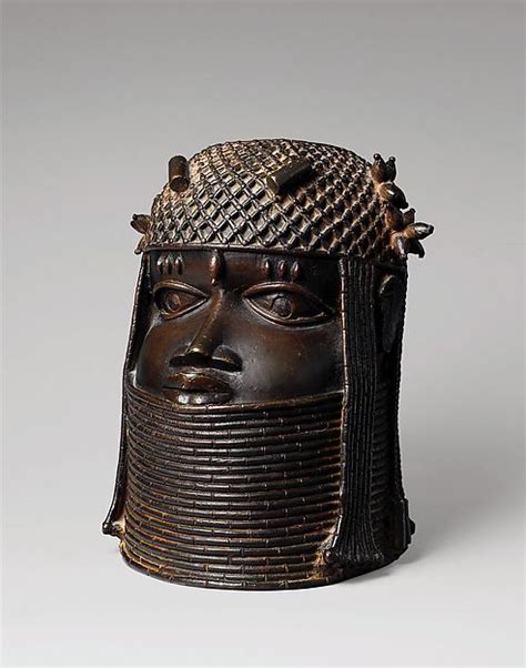 Head Of An Oba Edo Peoples Edo Benin African Art