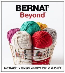 Yarns: Crochet/knit beautiful knitwear with Bernat® Beyond yarn ...