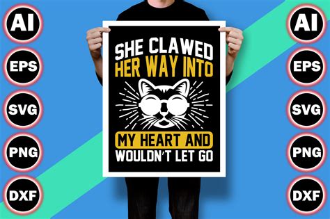 She Clawed Her Way into My Heart and Wou Graphic by designmaster