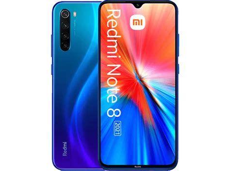 XIAOMI REDMI NOTE 8 (2021) 64 GB Neptune Blue Dual SIM 64 Neptune Blue ...