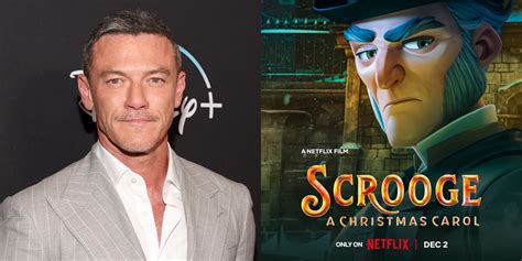 Luke Evans Voices Scrooge In Scrooge A Christmas Carol Animated