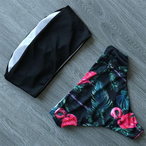 FREE SHIPPING Women High Waist Bandage Bikini Set JKP3321 Allkpop Shop