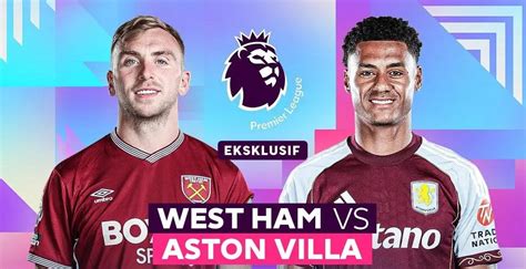 Classificações De West Ham X Aston Villa