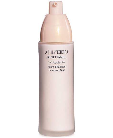 Shiseido Benefiance WrinkleResist24 Night Emulsion, 2.5 oz & Reviews ...