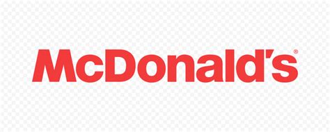 Red Mcdonalds Logo Hd Png Image