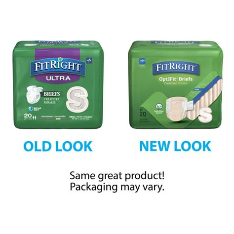 Fitright Optifit Briefs Ultra Absorbency Disposable Adult Diapers