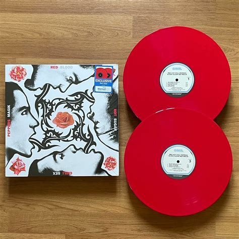 RED HOT CHILLI PEPPERS LP BLOOD SUGAR SEX MAGIK VINIL COLORIDO RED WALMART EXCLUSIVE LPS