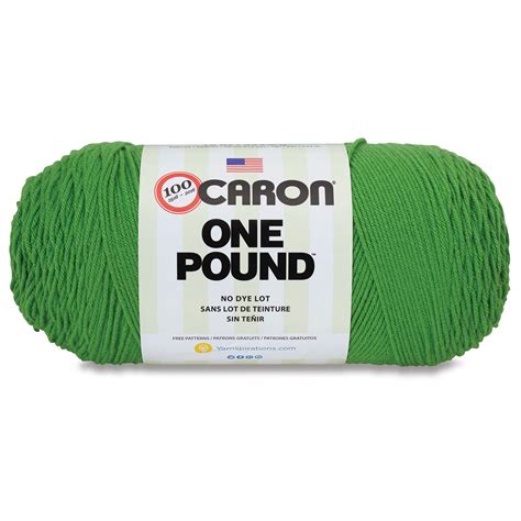 Caron One Pound Acrylic Yarn 1 Lb 4 Ply Grass Green Michaels