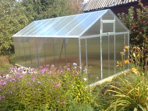 Теплица Солнечная под поликарбонат и пленку из цинкованной стали Скидка 10%