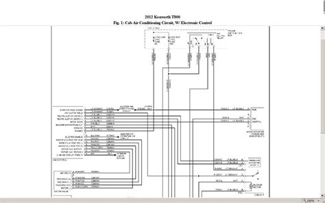 Electrical Schematic for Kenworth's Control Unit