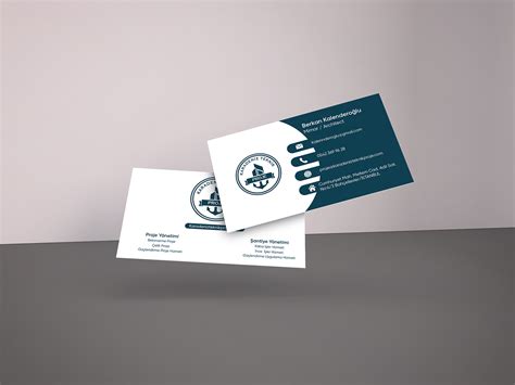 Business Card Design Kartvizit Tasarımı on Behance