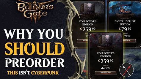 Why You Should Pre Order Baldur S Gate Youtube