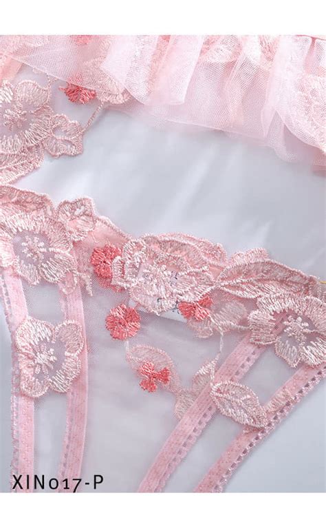 Pink Beautiful Three Piece Set Sizes SML XXX SEX SHOP LIBIDO SKOPJE LOWEST PRICES