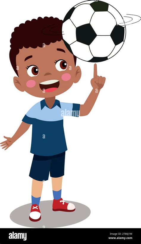 Spinning Ball On His Finger Stock Vector Image And Art Alamy