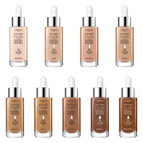 The Loreal Paris True Match Nude Plumping Tinted Serum Foundation Review With Before After