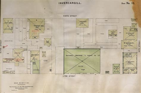 Invercargill Sheet No 12 1913 Invercargill Archives