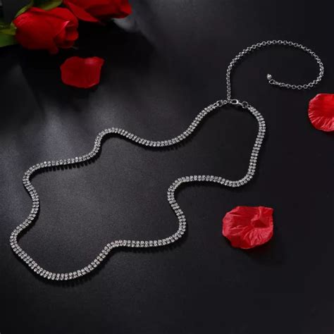 Catena In Vita Donna Catena Corpo Abiti Estivi O Bikini Moda Eur Picclick It