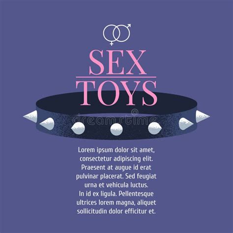 Sex Toys Vector Illustration Template Stock Vector Illustration Of Concept Clothing 73260948