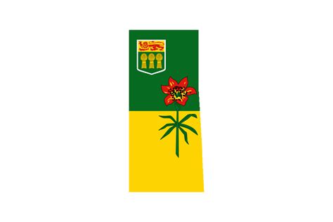 Download Flag of Saskatchewan | 40+ Shapes | Seek Flag