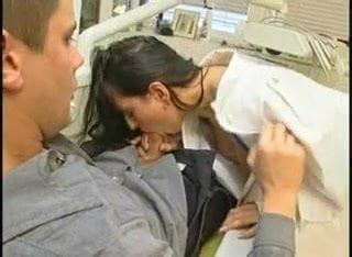 Sexy Brunette Dentist Giving Oral Exam Then Fuck In Office Blowjob Blowjob Porn XHamster
