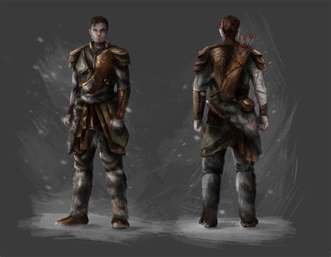 Artstation God Of War Fictional Project Adult Atreus I Am A Warrior The Chosen One Ymir