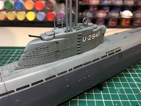 German Submarine Type XXI - Revell - iModeler