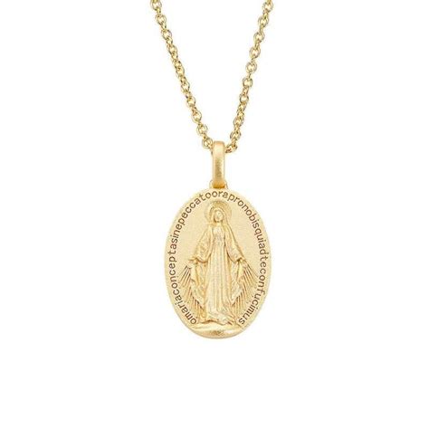 Collana Medaglia Madonna Miracolosa Amen Parrotta Gioielli