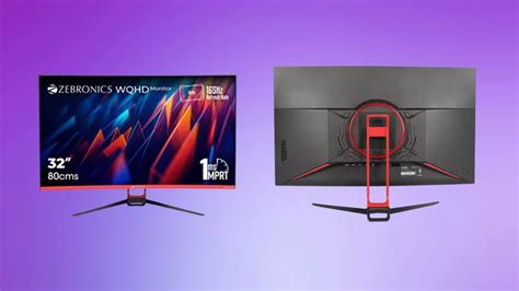 ZEBRONICS ZEB-S32A 32 inch WQHD 2K Curved Gaming Monitor: Price, Specifications, and Comparisons