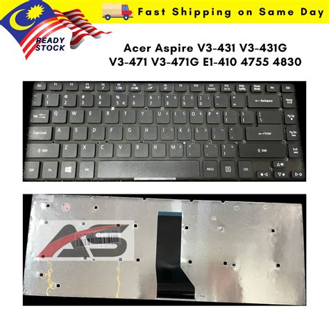 Keyboard Acer 4830 Acer Aspire V3 431 V3 431g V3 471 V3 471g E1 410