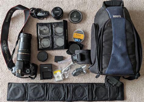 Canon Rebel T3 + lenses + macro + filters + bag | Cameras & Camcorders ...