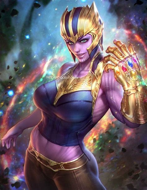 She Thanos Marvel Superheroes Superhero Marvel Comic Universe