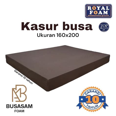 Jual Kasur Busa Spon X Royal Foam King Deluxe Cod Shopee Indonesia