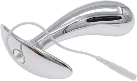 Zthbysb Elektro Sex Edelstahl Analplug Zubeh R Metall Elektrostimulation Gro Anal Dildo