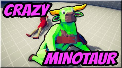 🤪crazy Minotaur Vs Every Faction Totally Accurate Battle Simulator