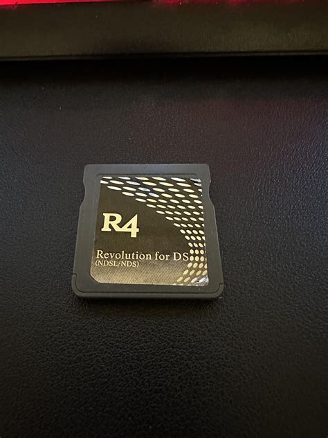 Help identifying R4 card. Every firmware I put into the sd cards