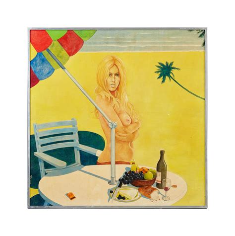 At Auction: Playboy | David Anstey Brigitte Bardot Painting