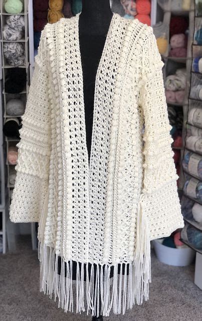 Ravelry Boho Cardi Duster Pattern By Tl Crochet Crochet Headband