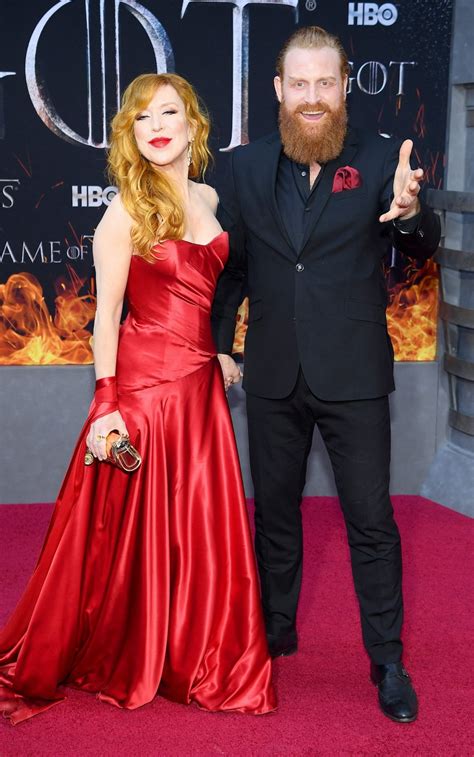 Kristofer Hivju With Wife Gry Molvær Hivju Game Of Thrones Season 8