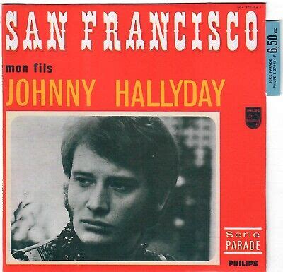 Popsike JOHNNY HALLYDAY San Francisco 1967 RARE SP 45 Juke Boxe