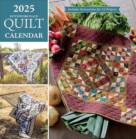 Patchwork Calendar 2025 Reyna Charmian