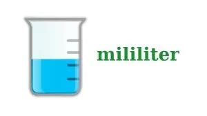 ml mililiter ilmuplus